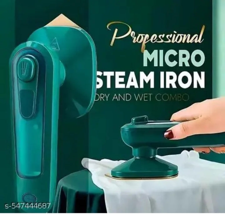 Professional Micro Steam Iron – Dry and Wet Combo