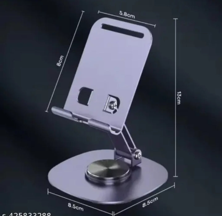 Hi-Sigma™ 360° Full Metal Rotatable Mobile Stand