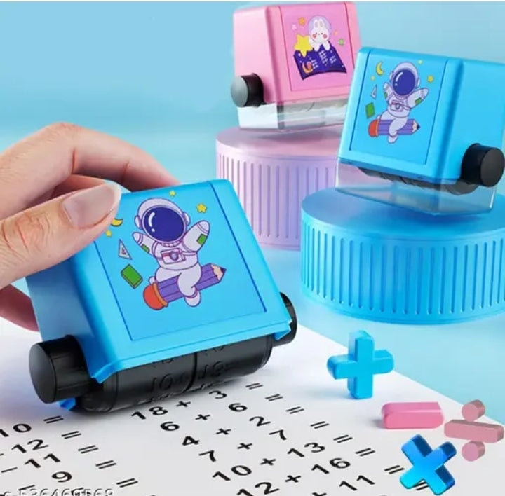 Math Practice Roller Stamp