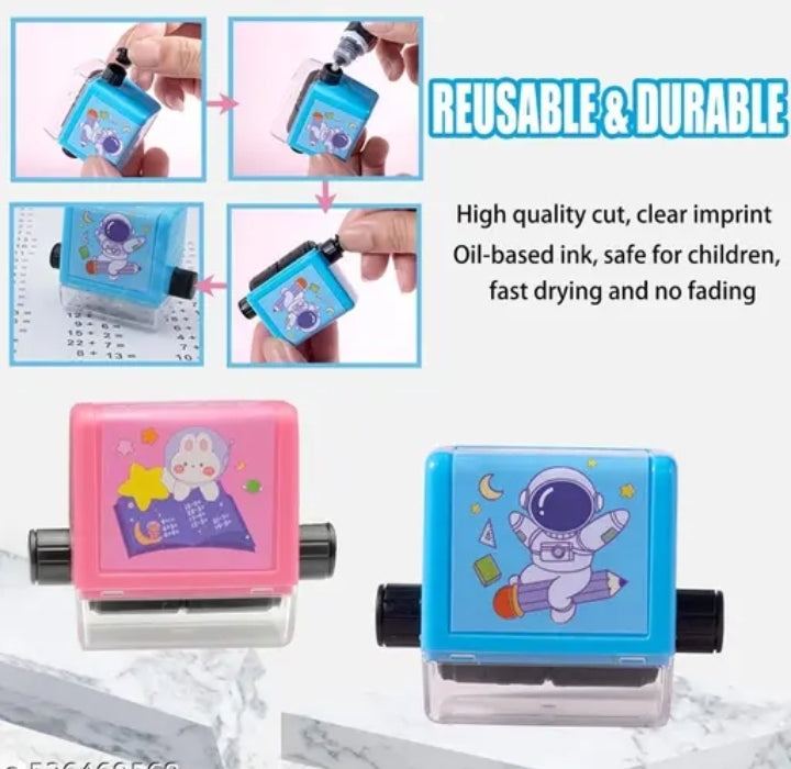 Math Practice Roller Stamp