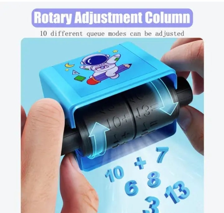 Math Practice Roller Stamp
