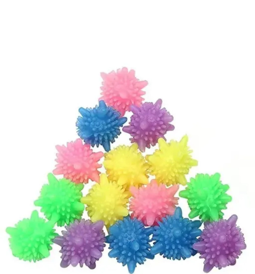 Spiky Glow Bounce Balls – Pack of 20